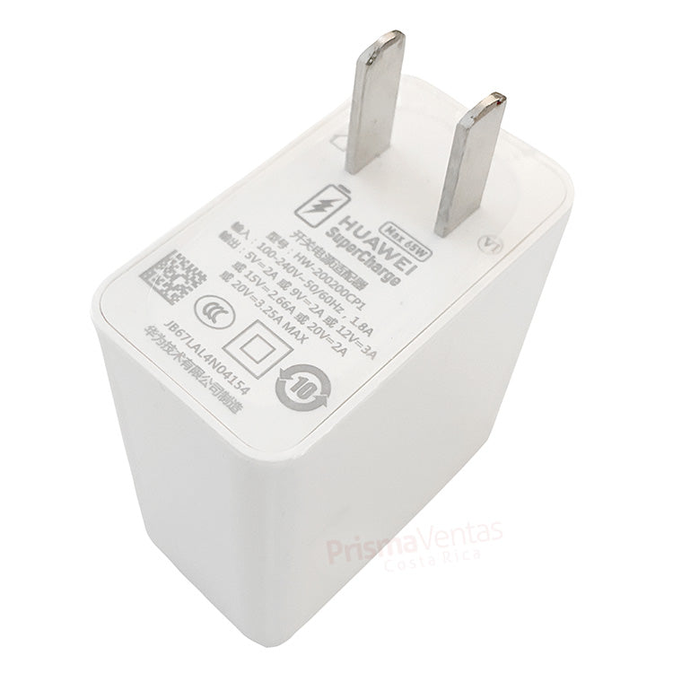 Cubo Cargador Huawei original 65W - HW-200200CP1