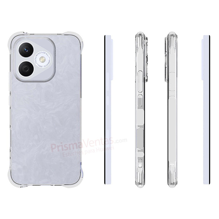 Case Silicon Transparente Honor 400 Lite