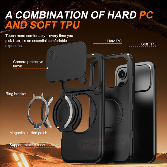 Case Fortress con anillo Honor 600 Pro