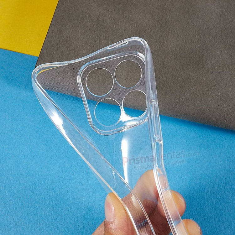 Case Silicon Transparente Honor X8a