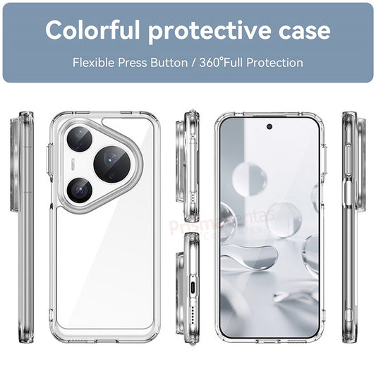 Case Híbrido Transparente Huawei Pura 80 Pro / Pura 80 Ultra