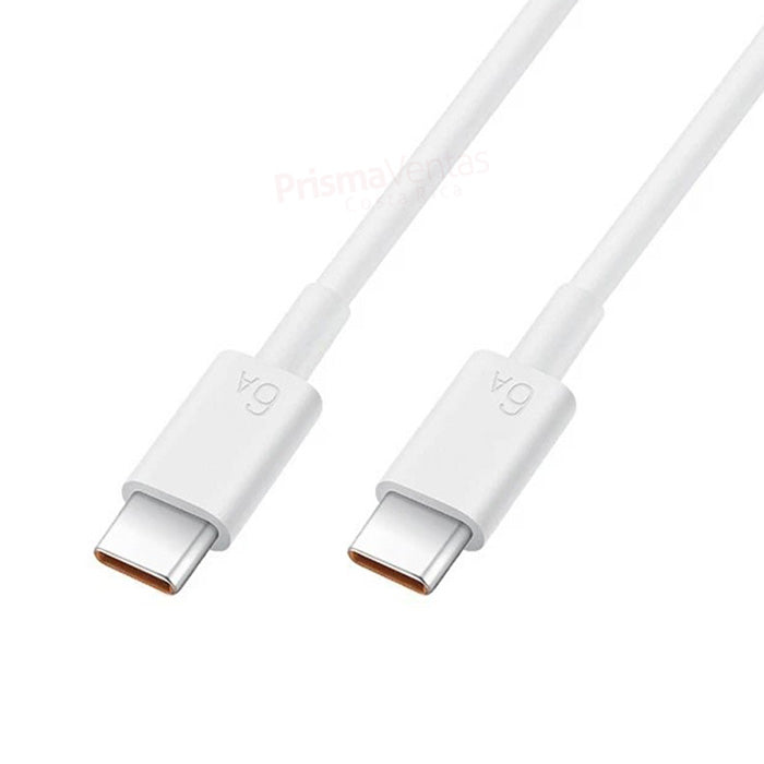 Cable 6A original Tipo C a Tipo C Max 100W