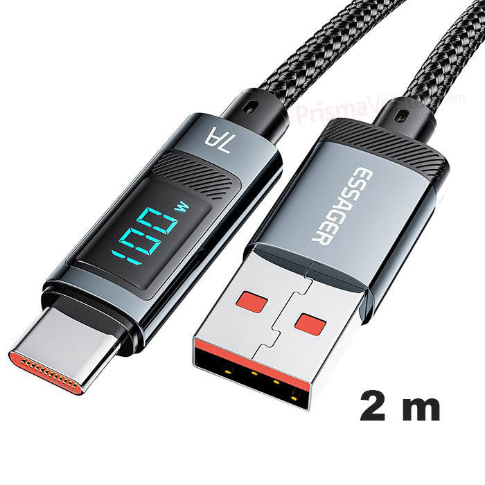 Cable Essager largo 2 m para Honor y Huawei