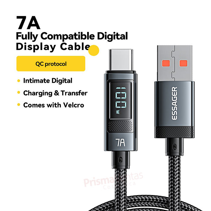 Cable Essager largo 2 m para Honor y Huawei