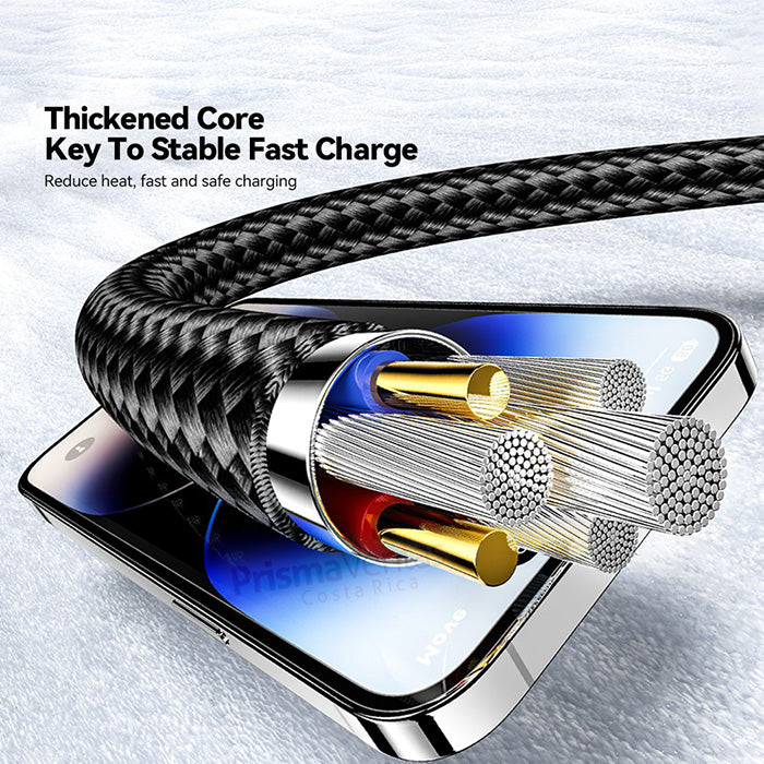 Cable Essager largo 2 m para Honor y Huawei