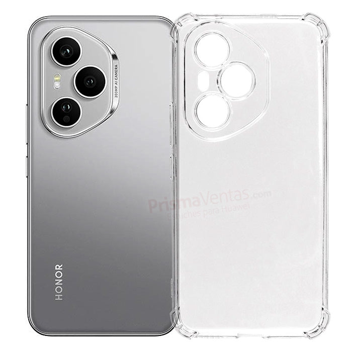 Case Silicon Transparente Honor 400 Pro