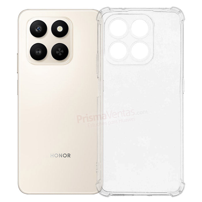 Case Silicon Transparente Honor X7d / Honor 400 Smart