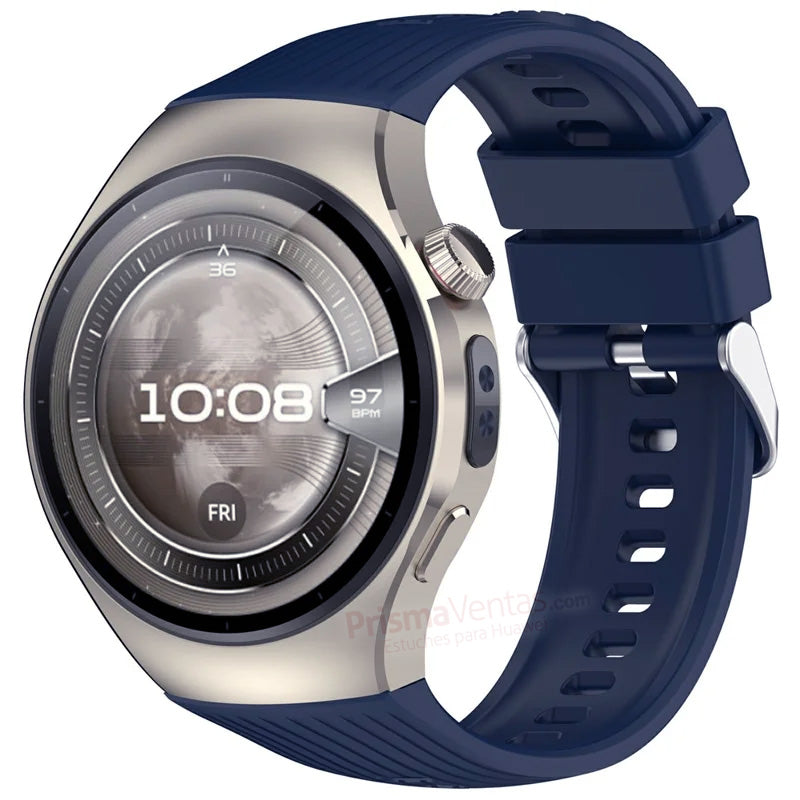 Faja Correa Silicon Diseño Huawei Watch 5 de 46mm