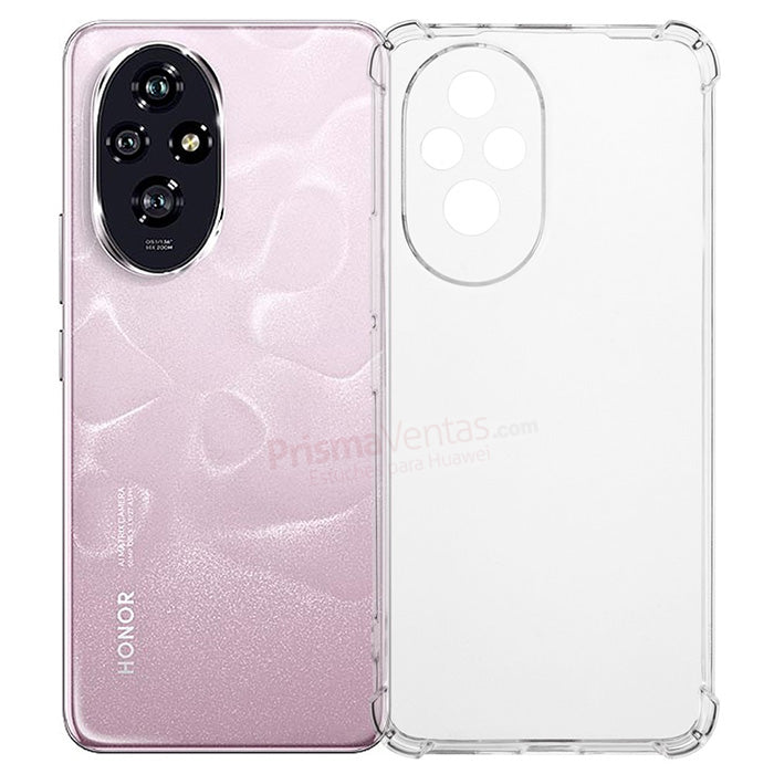 Case Silicon Transparente Honor 200
