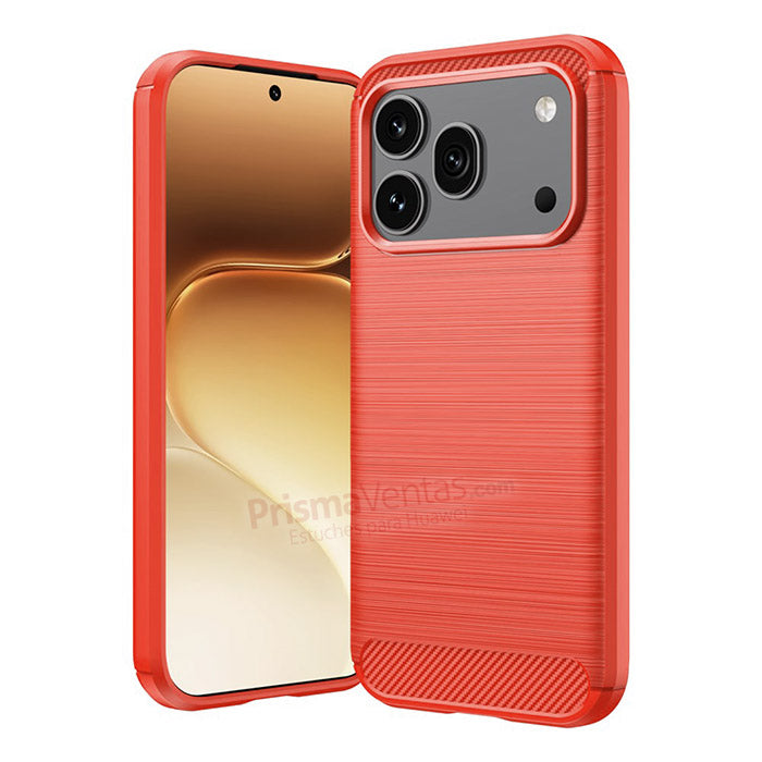 Case CarbonX Rojo Honor 600 / 600 Pro