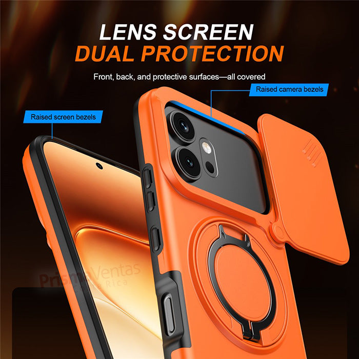 Case Fortress con anillo Honor 600 Pro