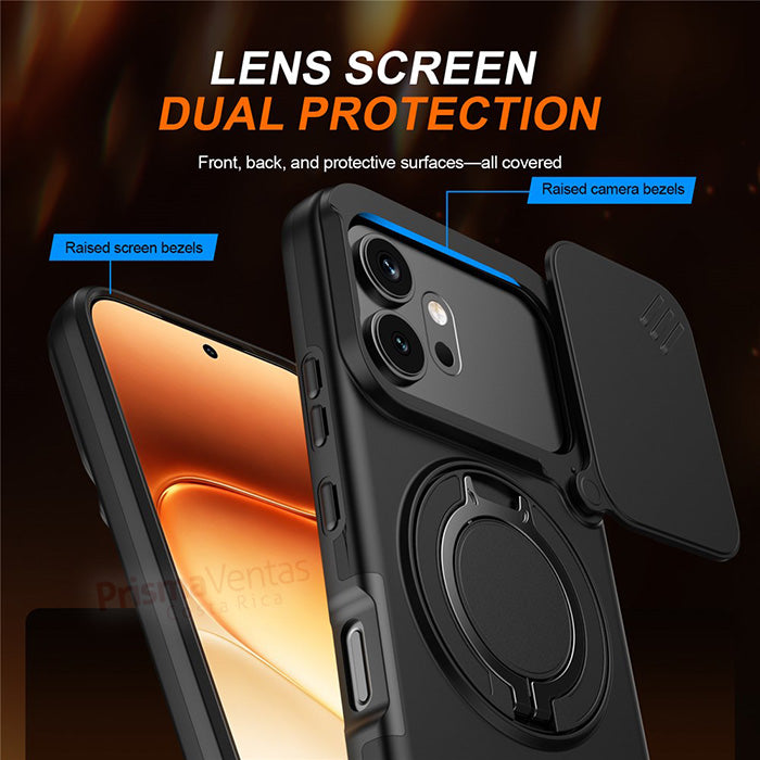 Case Fortress con anillo Honor 600 Pro