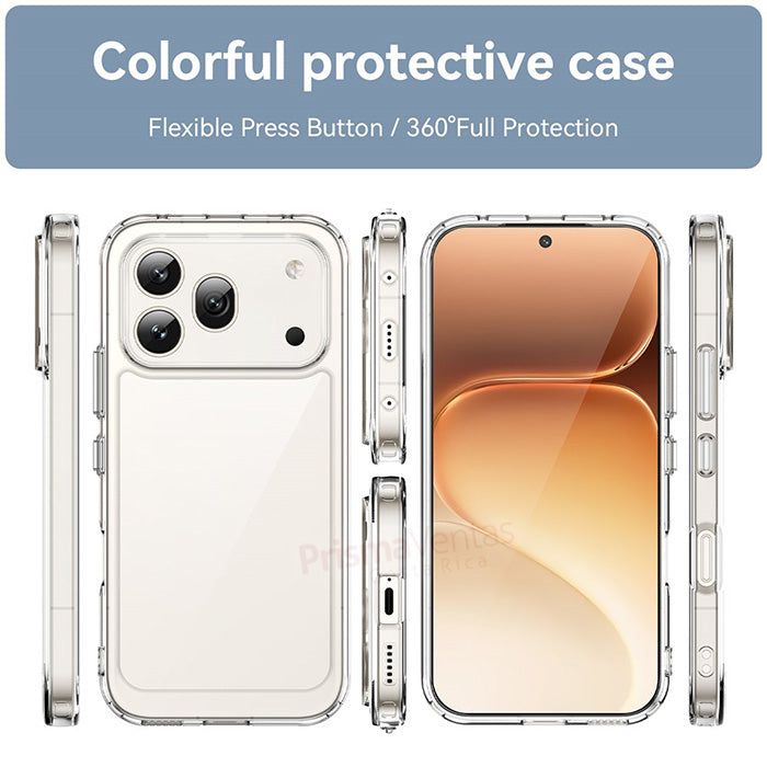 Case Híbrido Transparente Honor 600 / Honor 600 Pro