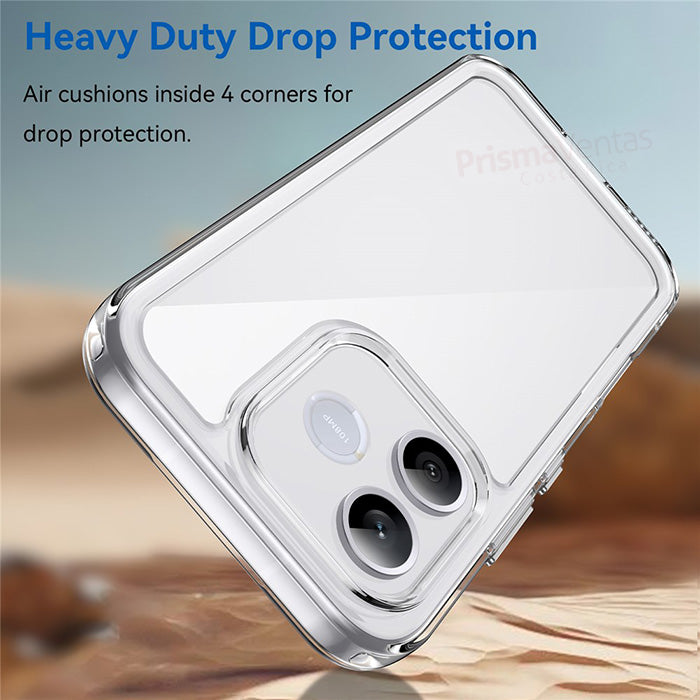 Case Híbrido Transparente Honor 600e