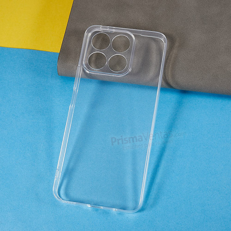 Case Silicon Transparente Honor X8a