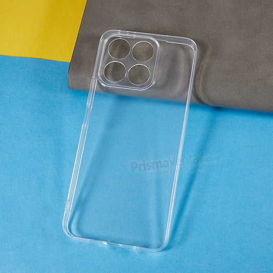 Case Silicon Transparente Honor X8a