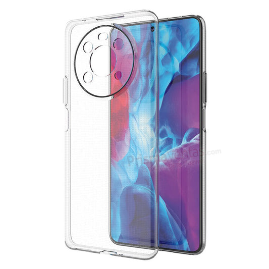 Case Silicon Transparente Honor X9